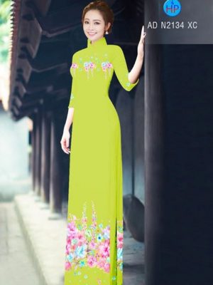 1520867635 13 vai ao dai hoa nhe nhang dep xinh ad