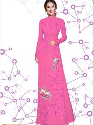 1521044715 825 vai ao dai ao dai hoa hong cach dieu ad