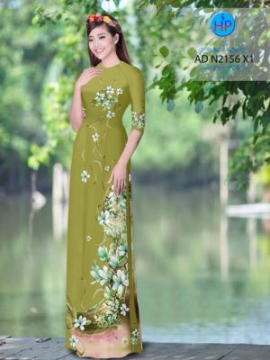 Vải áo dài Hoa in 3D AD N2156 16