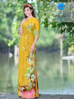 Vải áo dài Hoa in 3D AD N2156 17