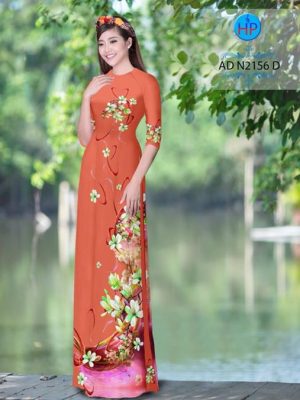 Vải áo dài Hoa in 3D AD N2156 21
