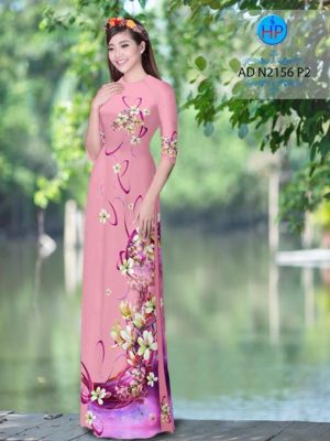 Vải áo dài Hoa in 3D AD N2156 25