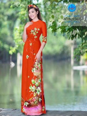 Vải áo dài Hoa in 3D AD N2156 24