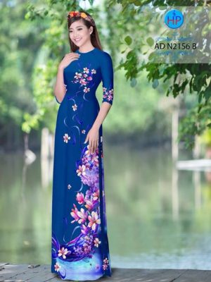 Vải áo dài Hoa in 3D AD N2156 23