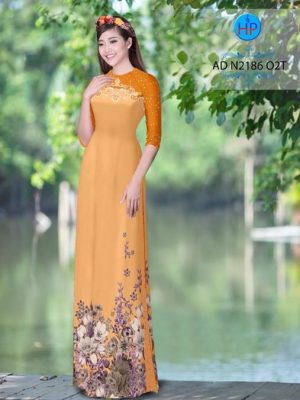 1521733261 828 vai ao dai bi mau va hoa dep sang co dien ad