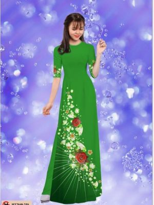 1521733698 160 vai ao dai hoa hong pha le ad