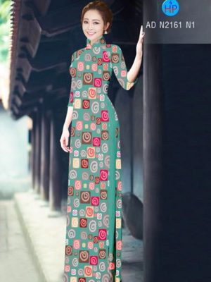 1521812985 299 vai ao dai hoa van co ba sai gon ad