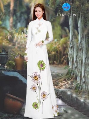 Vải áo dài Hoa in 3D AD N2171 14