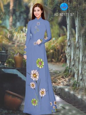 Vải áo dài Hoa in 3D AD N2171 15