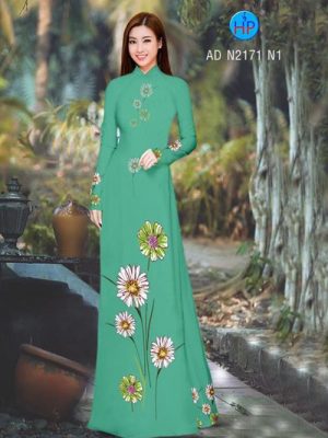 Vải áo dài Hoa in 3D AD N2171 16