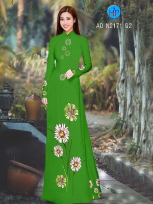 Vải áo dài Hoa in 3D AD N2171 18