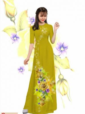 1522300114 550 vai ao dai hoa hong ad