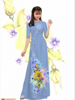 1522300115 66 vai ao dai hoa hong ad