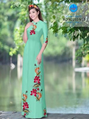 1522305564 850 vai ao dai hoa sen gia theu 3d ad