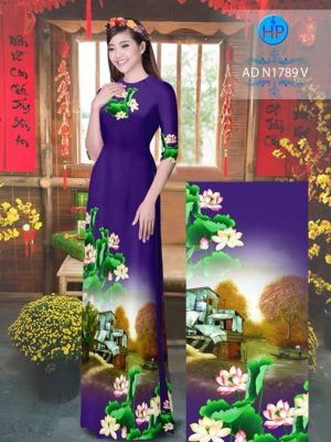 1523222502 611 vai ao dai hoa sen va phong canh ad