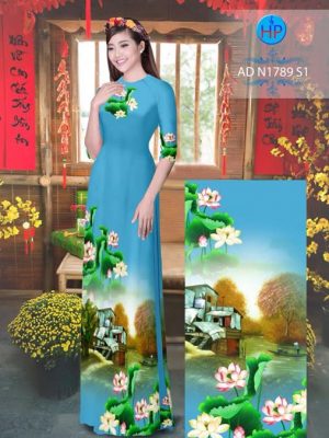 1523222503 348 vai ao dai hoa sen va phong canh ad