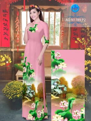 1523222504 646 vai ao dai hoa sen va phong canh ad