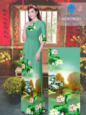 1523222504 883 vai ao dai hoa sen va phong canh ad