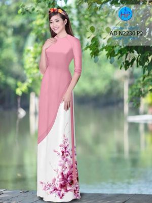 Vải áo dài Hoa in 3D AD N2230 17