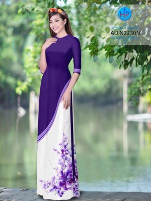 Vải áo dài Hoa in 3D AD N2230 20
