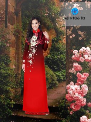 Vải áo dài Hoa vai AD N1066 17