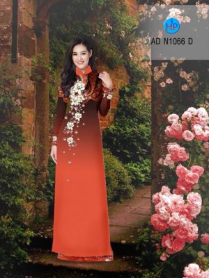 Vải áo dài Hoa vai AD N1066 19