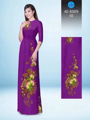 1523418905 116 vai ao dai hoa van quat va sen ad