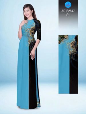 1523880336 951 vai ao dai hoa van cuc sang chanh ad