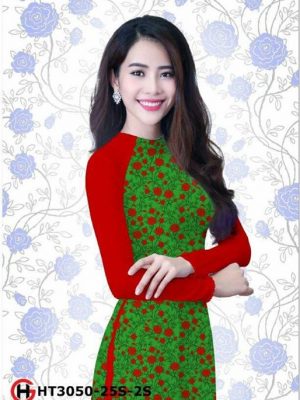 1524296552 612 vai ao dai hoa deu la su lua chon khong the thieu doi voi cac co hay mac ao dai a ad