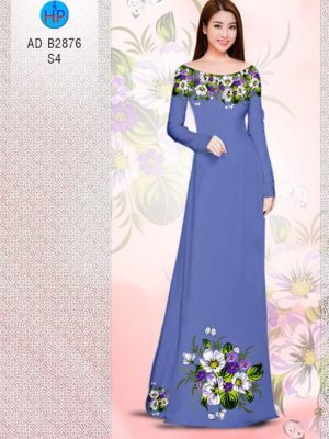 Vải áo dài Hoa in 3D AD B2876 17