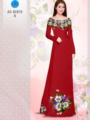 Vải áo dài Hoa in 3D AD B2876 20