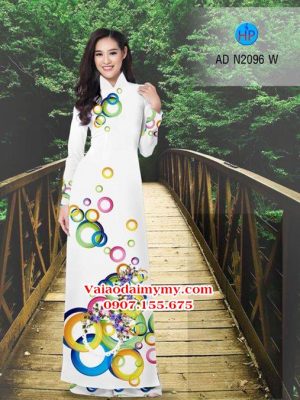 1525617198 215 vai ao dai nhung vong tron 3d sac mau ad