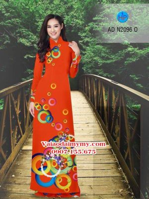 1525617199 201 vai ao dai nhung vong tron 3d sac mau ad