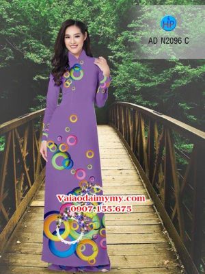 1525617200 965 vai ao dai nhung vong tron 3d sac mau ad