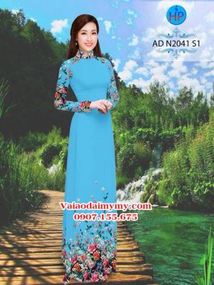 1525670316 338 vai ao dai hoa hong xinh ad