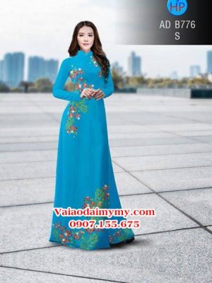 Vải áo dài Hoa Phượng AD B776 15