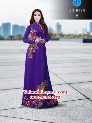 Vải áo dài Hoa Phượng AD B776 18
