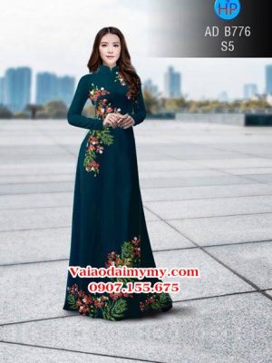 Vải áo dài Hoa Phượng AD B776 20
