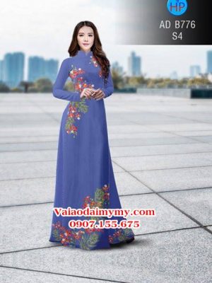 Vải áo dài Hoa Phượng AD B776 22