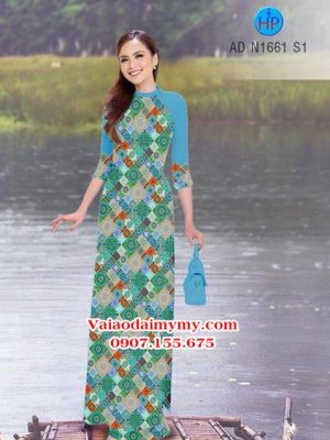 Vải áo dài Hoa văn Cô Ba Sài Gòn AD N1661 20