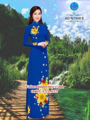 1525996826 48 vai ao dai hoa huong duong khoi dau ngay moi tuoi dep ad