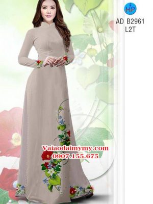 Vải áo dài Hoa nhẹ nhàng AD B2961 22
