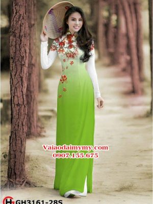 Vải áo dài Hoa phượng AD GH3161 14