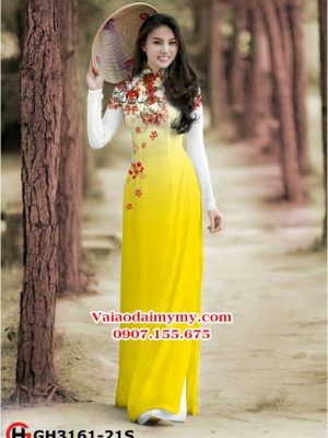 Vải áo dài Hoa phượng AD GH3161 19
