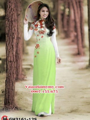 Vải áo dài Hoa phượng AD GH3161 18