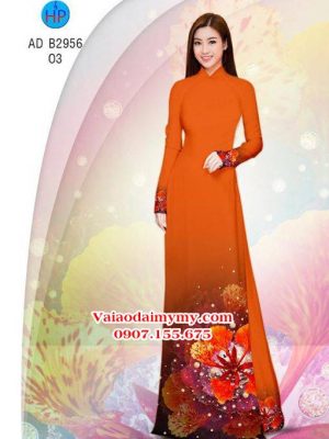 Vải áo dài Hoa Phượng AD B2956 14