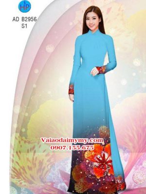 Vải áo dài Hoa Phượng AD B2956 15