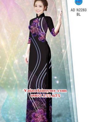 Vải áo dài Hoa in 3D AD N2283 13