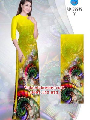 Vải áo dài Hoa ảo 3D lung linh AD B2949 15