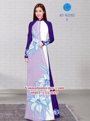 1526817711 29 vai ao dai hoa lyly dep sang nhe nhang ad